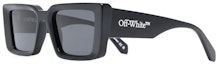 Buy OFF-WHITE Savannah Sunglasses Black/Dark Grey (OERI064S23PLA0011007)
