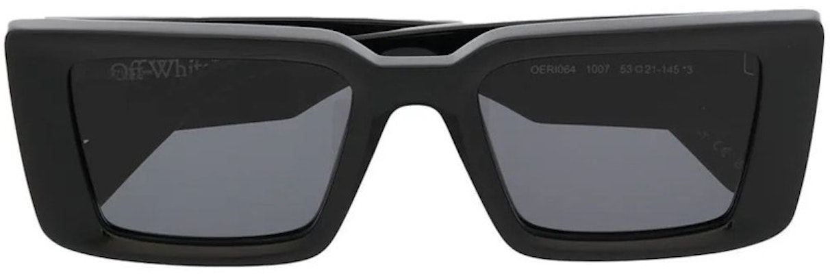 OFF-WHITE Savannah Sunglasses Black/Dark Grey (OERI064S23PLA0011007) Order OFF-WHITE Savannah Sunglasses Black/Dark Grey (OERI064S23PLA0011007)