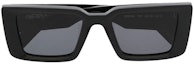 Order OFF-WHITE Savannah Sunglasses Black/Dark Grey (OERI064S23PLA0011007)