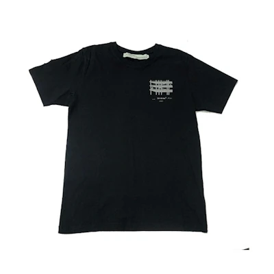 OFF-WHITE Scaffold Arrows Logo Tee Black