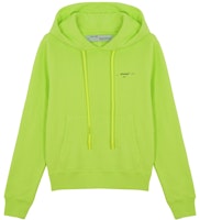 Off-White Seasonal Logo Print Hoodie Fluo Yellow/Black Off-White Seasonal Logo Print Hoodie Fluo Yellow/Black