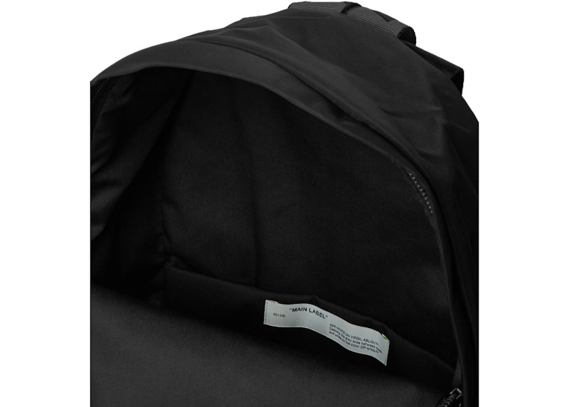 OFF-WHITE Shell Logo Backpack Black - Novelship