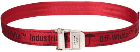 Off-White Short 2.0 Industrial Belt Red/Black/No Color Off-White Short 2.0 Industrial Belt Red/Black/No Color