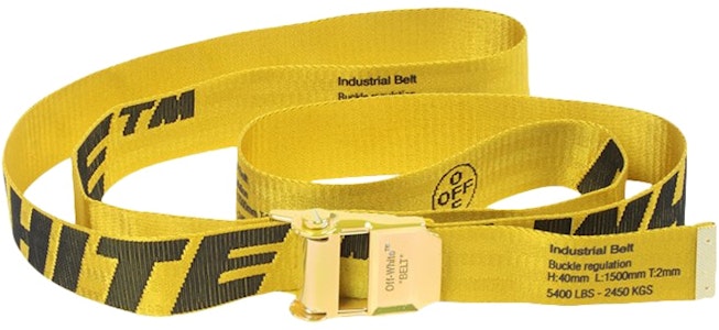 Sabuk Off-White Industrial 2.0 Pendek Kuning/Hitam/Emas Buy Sabuk Off-White Industrial 2.0 Pendek Kuning/Hitam/Emas