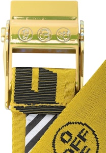 Sabuk Off-White Industrial 2.0 Pendek Kuning/Hitam/Emas Order Sabuk Off-White Industrial 2.0 Pendek Kuning/Hitam/Emas