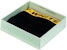 Off-White Single Pack Slip Underwear Black/Yellow/Black