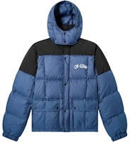 Off-White Ski Down Puffer Jacket Blue/Black Off-White Ski Down Puffer Jacket Blue/Black