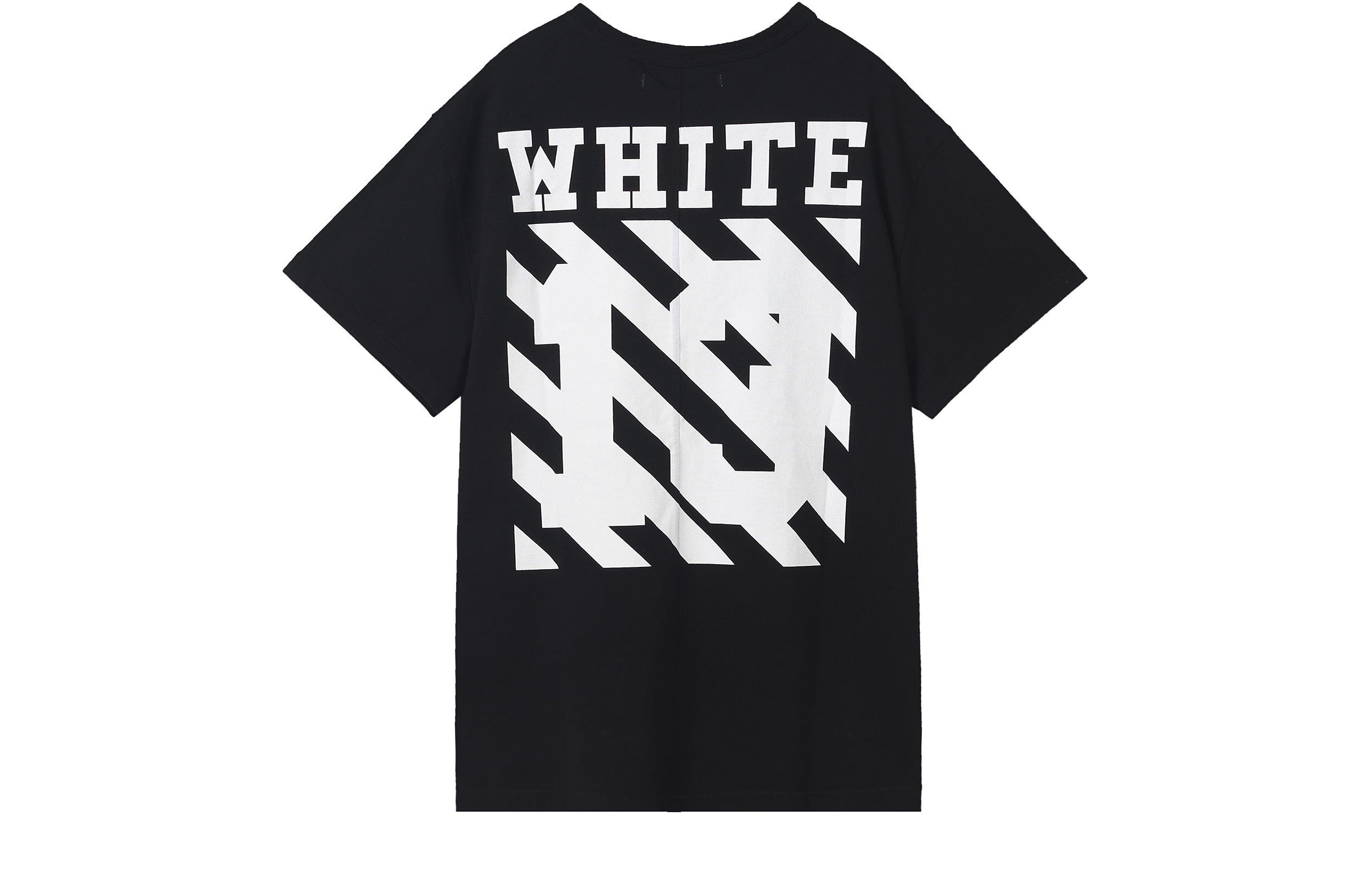 Lookbook OFF-WHITE Baju T Hitam Lukisan Tengkorak AU1001-03-05
