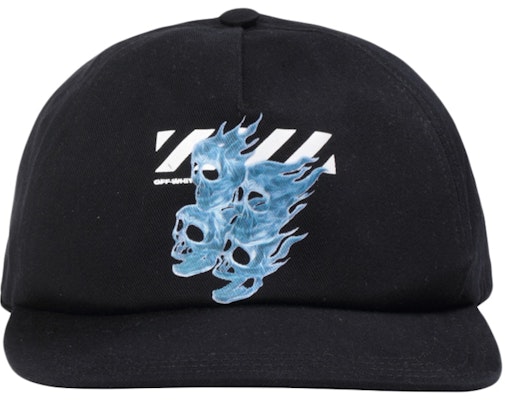 Off-White Skulls Graphic Print Hat Black/Multicolor Order Off-White Skulls Graphic Print Hat Black/Multicolor