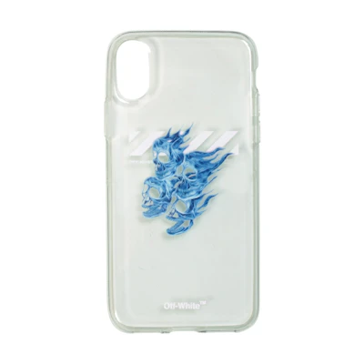 Off-White Skulls iPhone X Case (SS19) Transparent/Multicolor