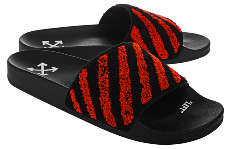 Off-White Slide 'Black Red' 圖 4