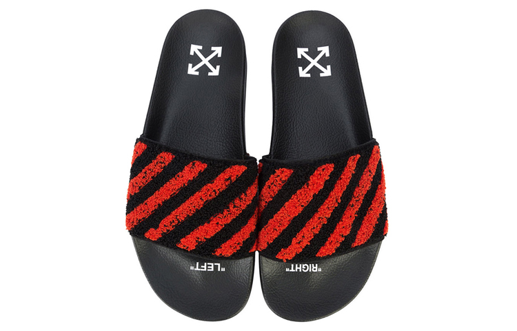 Off-White Slide 'Black Red' 圖 5