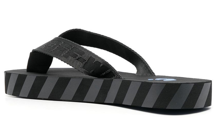 Off-White Slide 'Black Striped' 圖 4