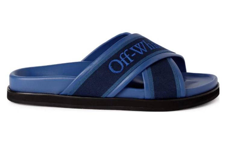 Off-White Slide 'Blue Black' 圖 2