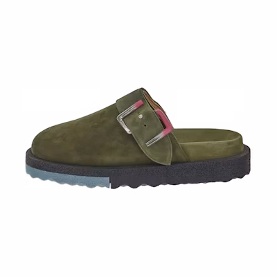 Off-White Slide 'Green Velvet'