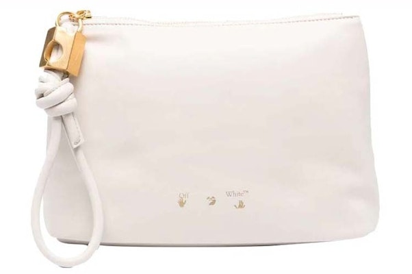 OFF-WHITE Slider-25 Tas Pouch Putih Buy OFF-WHITE Slider-25 Tas Pouch Putih