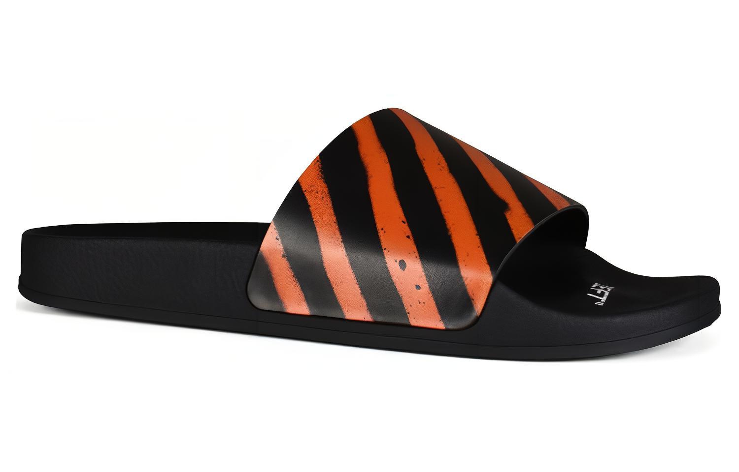 Off-White Sliders 'Black Orange' 圖 2