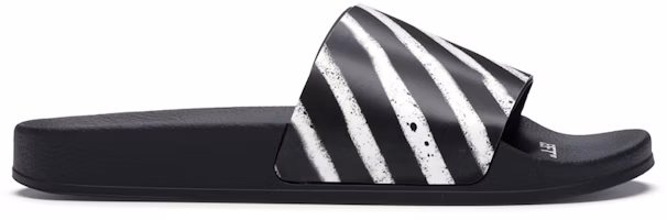 Off-White Sliders 'Graffiti - Black White' OMIA088E19C220511001 Off-White Sliders 'Graffiti - Black White' OMIA088E19C220511001
