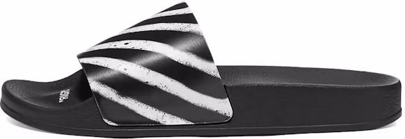 Off-White Sliders 'Spray Stripe - Black White' OMIA087S19C220371001-/-OMIC001R21MAT0041001 Off-White Sliders 'Spray Stripe - Black White' OMIA087S19C220371001-/-OMIC001R21MAT0041001