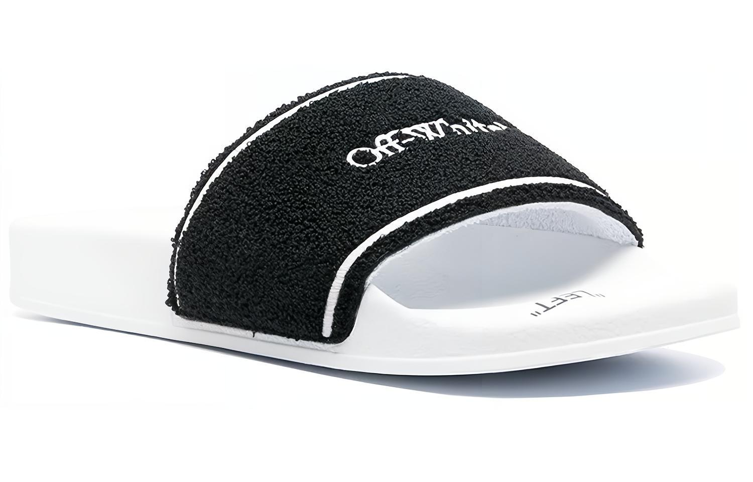 Off-White Sliders 'Towel - White Black' 圖 3