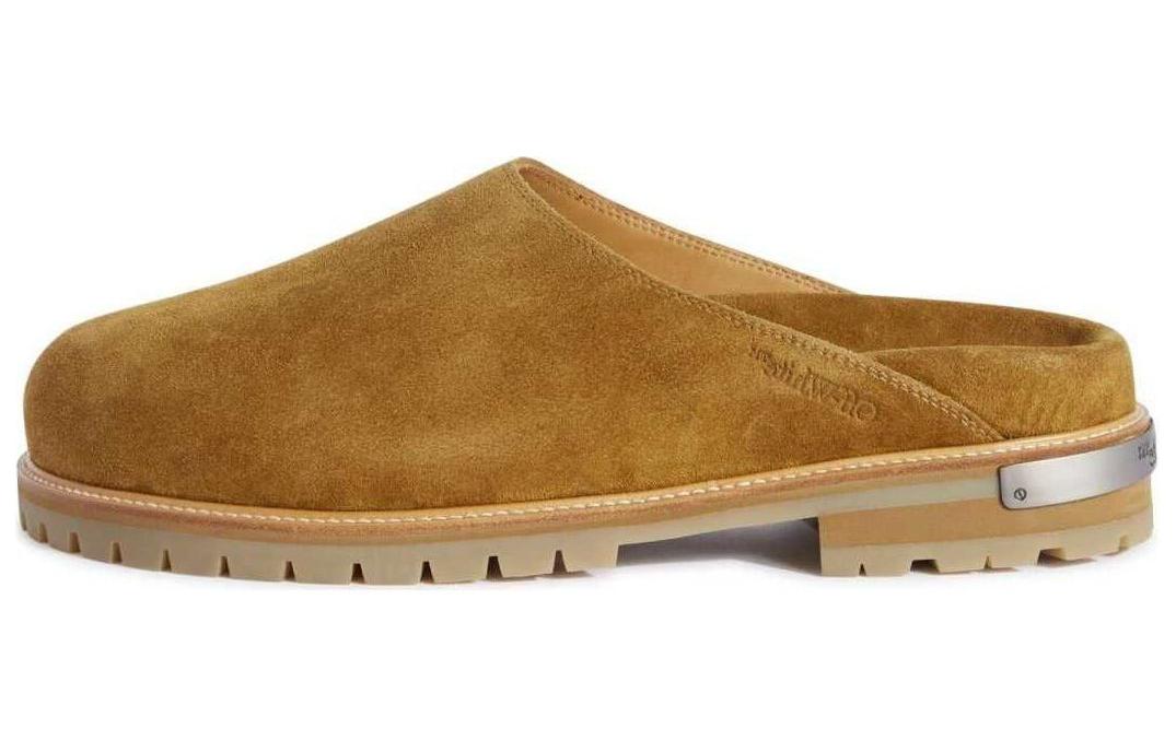 Off-White Slides 'Brown Velour'