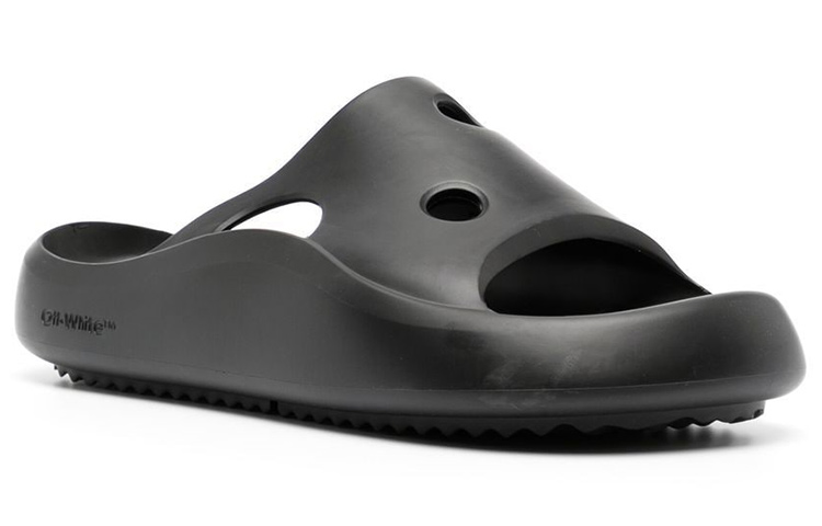 Off-White Slides 'Meteor Shower Cut-Out Black' 圖 2