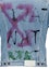 Lookbook Off-White Slim Bleached Denim Jacket Indigo/Multicolor