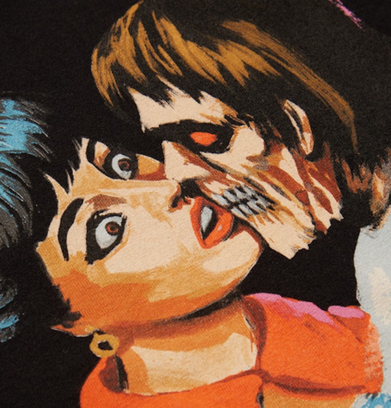 Off-White Slim Fit 'Kiss' Graphic Print SS Tee Black/Multicolor 圖 2