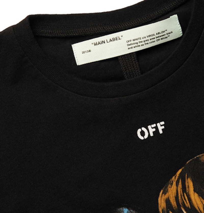 Off-White Slim Fit 'Kiss' Graphic Print SS Tee Black/Multicolor 圖 3