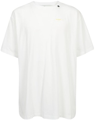 Off-White Slim Fit Acrylic Arrows S/S T-Shirt White/Yellow Buy Off-White Slim Fit Acrylic Arrows S/S T-Shirt White/Yellow