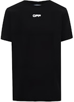 Off-White Slim Fit Airport Tape T-Shirt Black Off-White Slim Fit Airport Tape T-Shirt Black