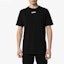 Lookbook Off-White Slim Fit Airport Tape T-Shirt Black