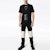 Off-White Slim Fit Airport Tape T-Shirt Black
