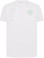 Off-White Slim Fit Arch Shapes T-Shirt White/Green Off-White Slim Fit Arch Shapes T-Shirt White/Green