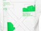 Lookbook Off-White Slim Fit Arch Shapes T-Shirt White/Green