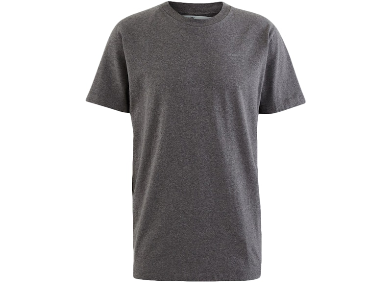 Buy オフホワイト スリムアローTシャツ グレー/シルバー
