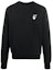Buy OFF-WHITE Slim Fit Cut Here Logo Sweatshirt Black/White