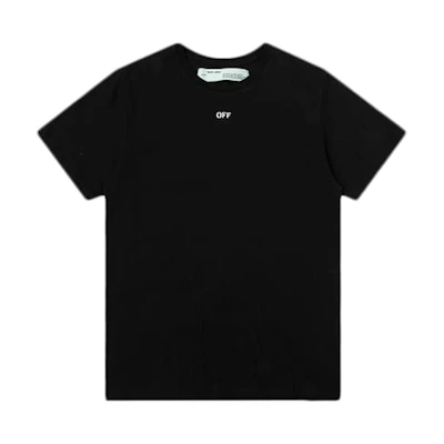 Off-White Slim Fit Diag Skulls T-Shirt Black/Multicolor