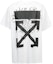 Order Off-White Slim Fit Dripping Arrows T-Shirt White/Black