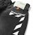 Off-White Slim Fit Logo Print Washed Denim Jeans Charcoal/White