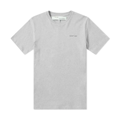 Off-White Slim Fit Logo T-Shirt Grey/Black
