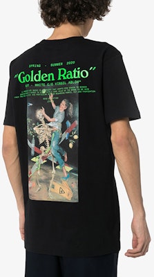 Off-White Slim Fit Pascal Painting T-Shirt Black Shop Off-White Slim Fit Pascal Painting T-Shirt Black