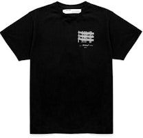 Off-White Slim Fit Reflective Industrial T-Shirt Black/Grey Off-White Slim Fit Reflective Industrial T-Shirt Black/Grey