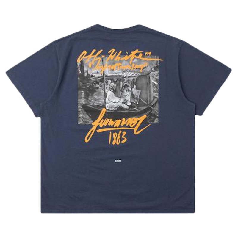 Off-White Slim Fit Summer Tee Blue 圖 2