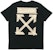 Off-White Slim Fit Tape Arrows Tee Black/Beige