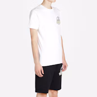 Purchase 白色/米色 Off-White 修身剪影箭頭膠帶圖標 T 恤