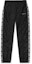 Buy Off-White Slim Fit Webbing Trimmed Shell Track Pants Black