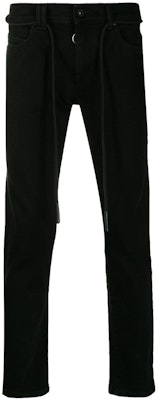 오프화이트 슬림 로우크로치 가바딘 블랙진
Buy 오프화이트 슬림 로우크로치 가바딘 블랙진