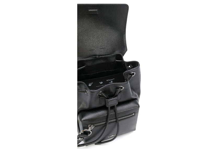 Lookbook Beg Galas Kecil Off-White Diagonal Hitam