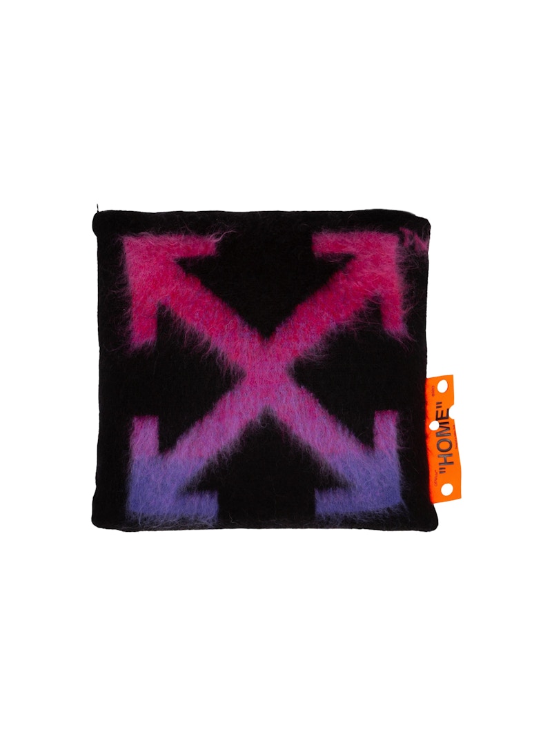 Buy 白色小漸變枕頭 黑色/紫紅色/螢光